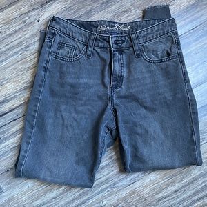 High Rise Straight Jeans